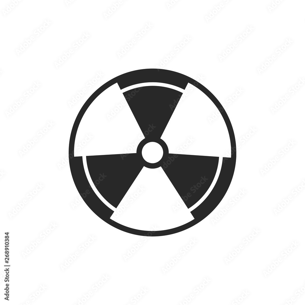 Radiation vector icon Radiation vector icon