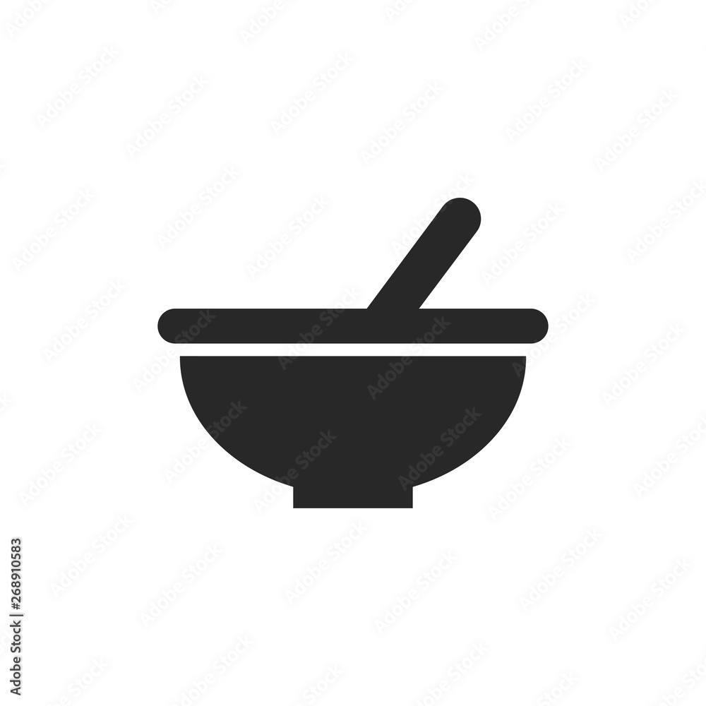 Bowl vector icon Bowl vector icon
