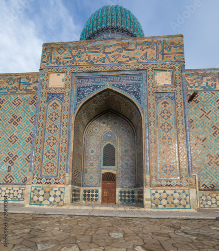 Ancient Mosque, Mausoleum of Khoja Ahmed Yasawi, Turkestan, Kazakhstan