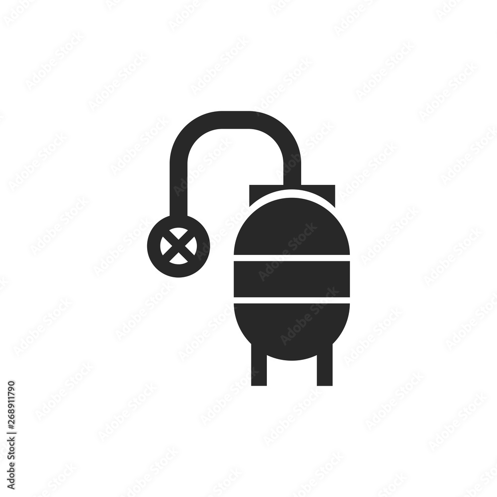 Obraz premium Bio gas vector icon