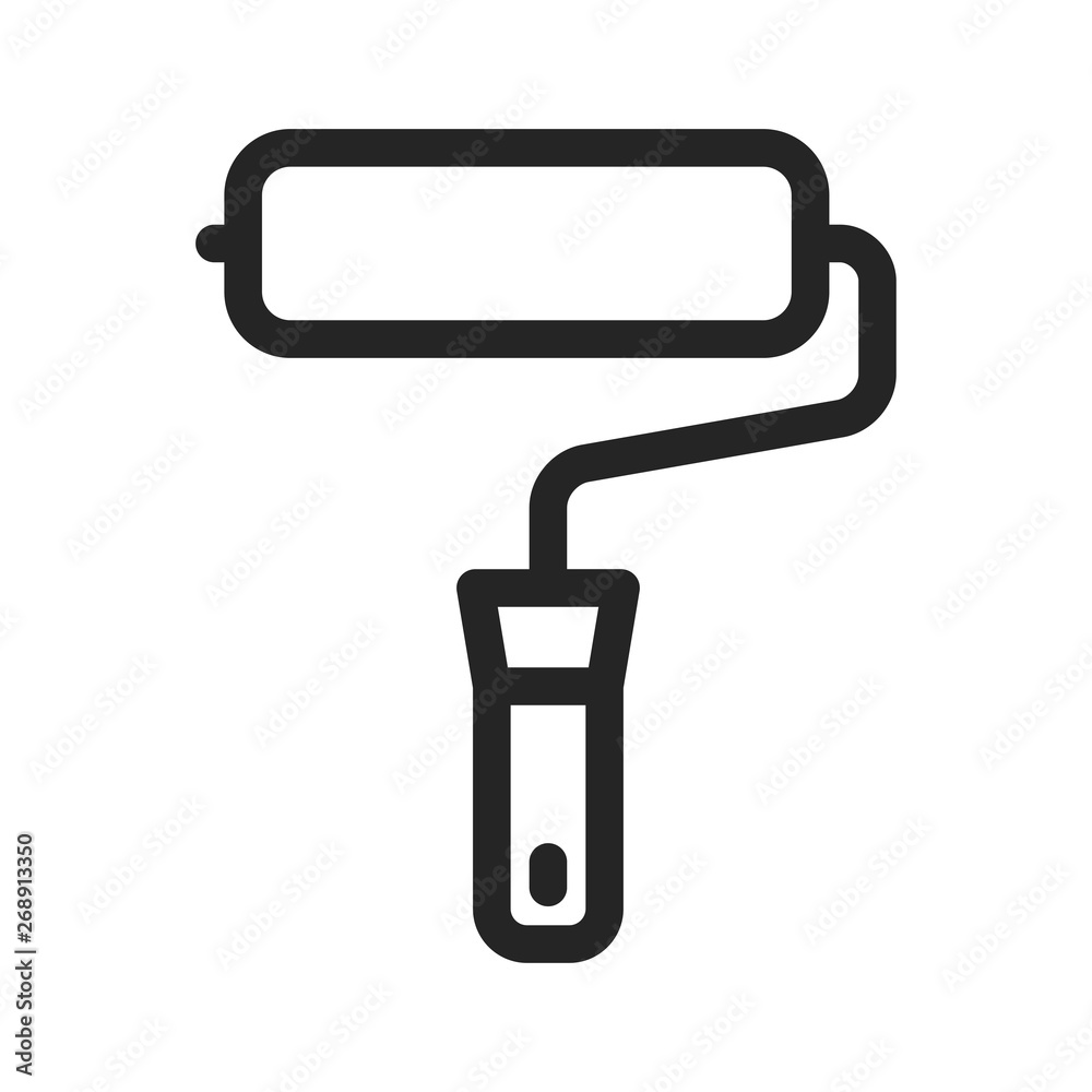 Paint roller icon Paint roller icon