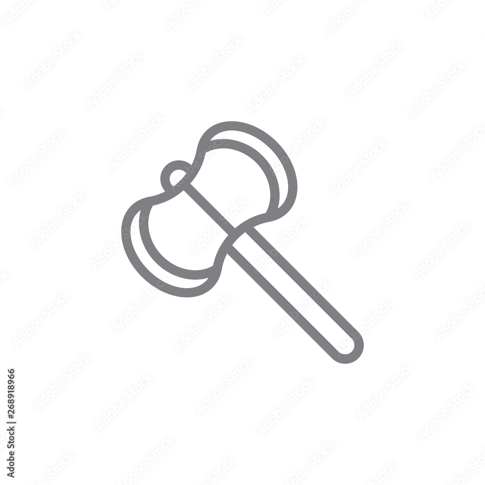 axe icon. Element of myphology icon. Thin line icon for website design and development, app development. Premium icon axe icon. Element of myphology icon. Thin line icon for website design and development, app development. Premium icon