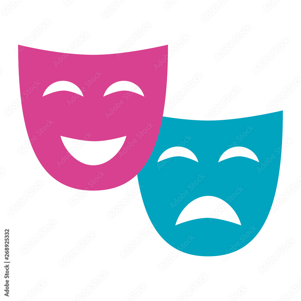 theater mask comedy drama