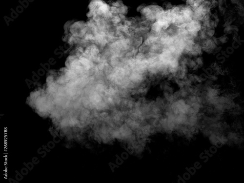 smoke steam fog air background shape black