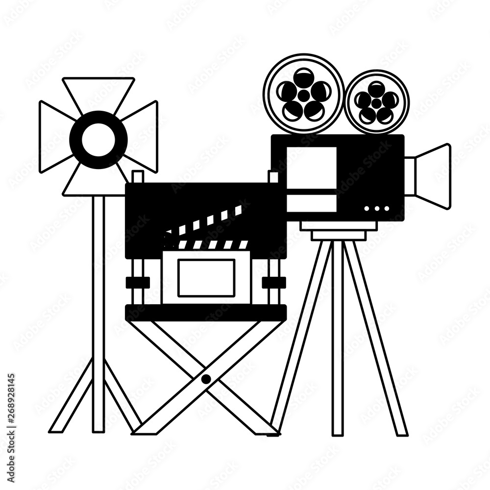 Obraz premium cinema movie design