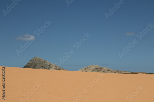 Cabo de la Vela  Guajira  Colombia  mar  caribe  la costa  sur  Cerro Pil  n de az  car