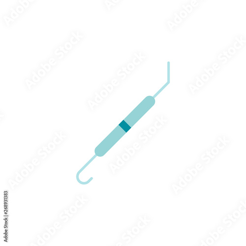 Dentistry, dental, dentist, doctor, hospital, pick, teeth color icon