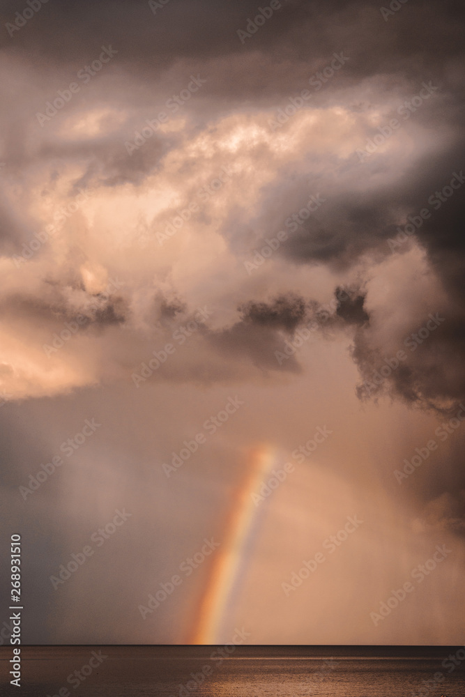 Obraz premium rainbow in villarrica