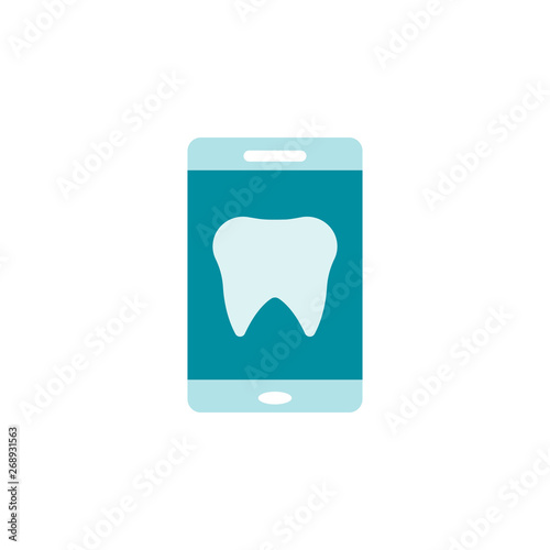 Dentistry, app, dental, dentist, doctor, hospital, teeth color icon