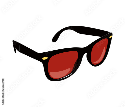 Sunglasses isolated on white background