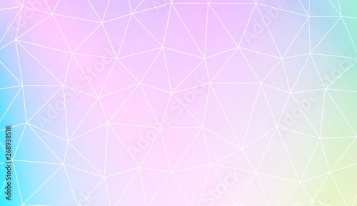 Blurry triangle texture. For wallpaper, presentation background, interior design, fashion print. Vector illustration. Creative gradient color.