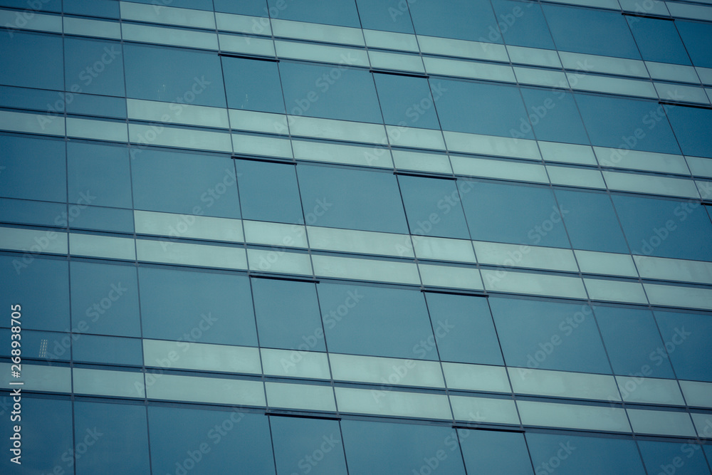 Glass windows of modern office building Glass windows of modern office building