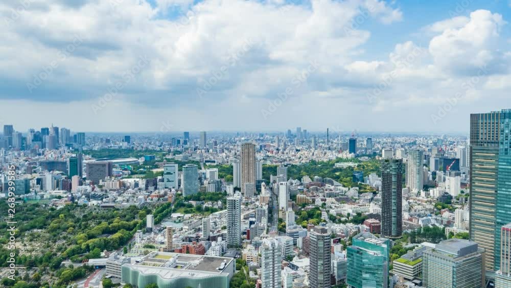 東京風景・タイムラプス