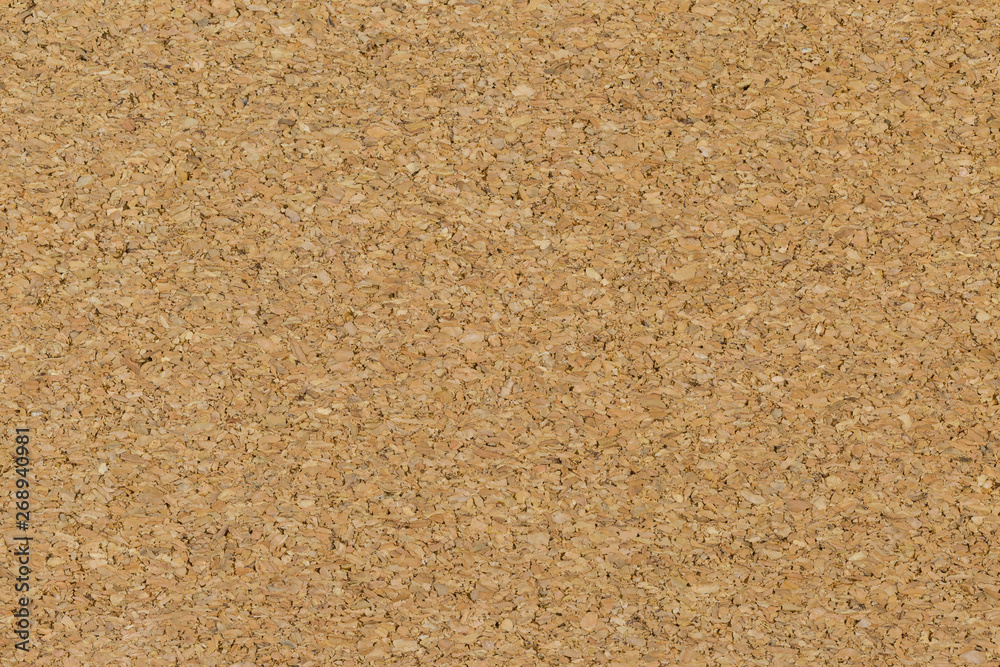 Close up of cork board texture