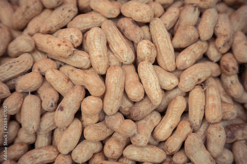 Many peanuts in shells Many peanuts in shells
