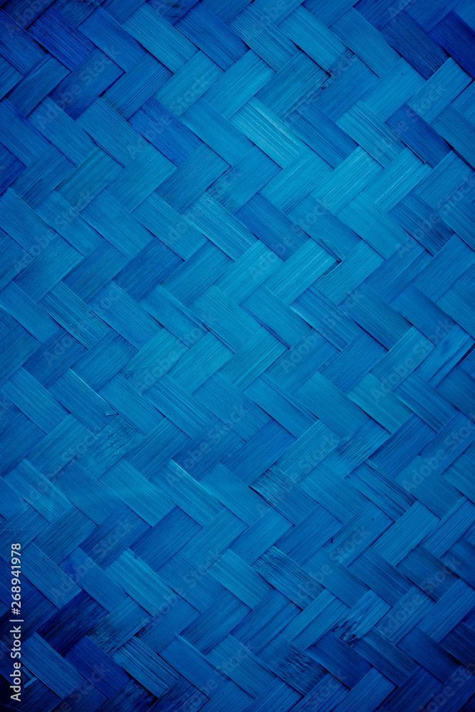 Blue color Bamboo grass woven flat mat from natural bamboo Blue color Bamboo grass woven flat mat from natural bamboo