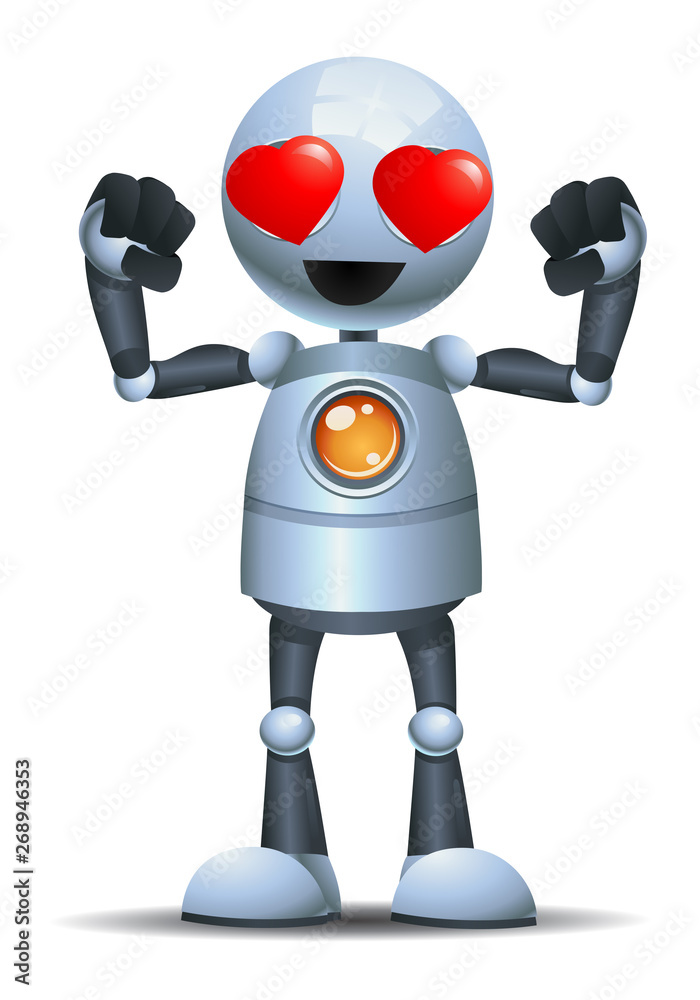 little robot body builder strong because the power of love little robot body builder strong because the power of love