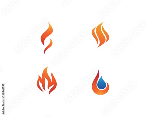 Fire flame Logo