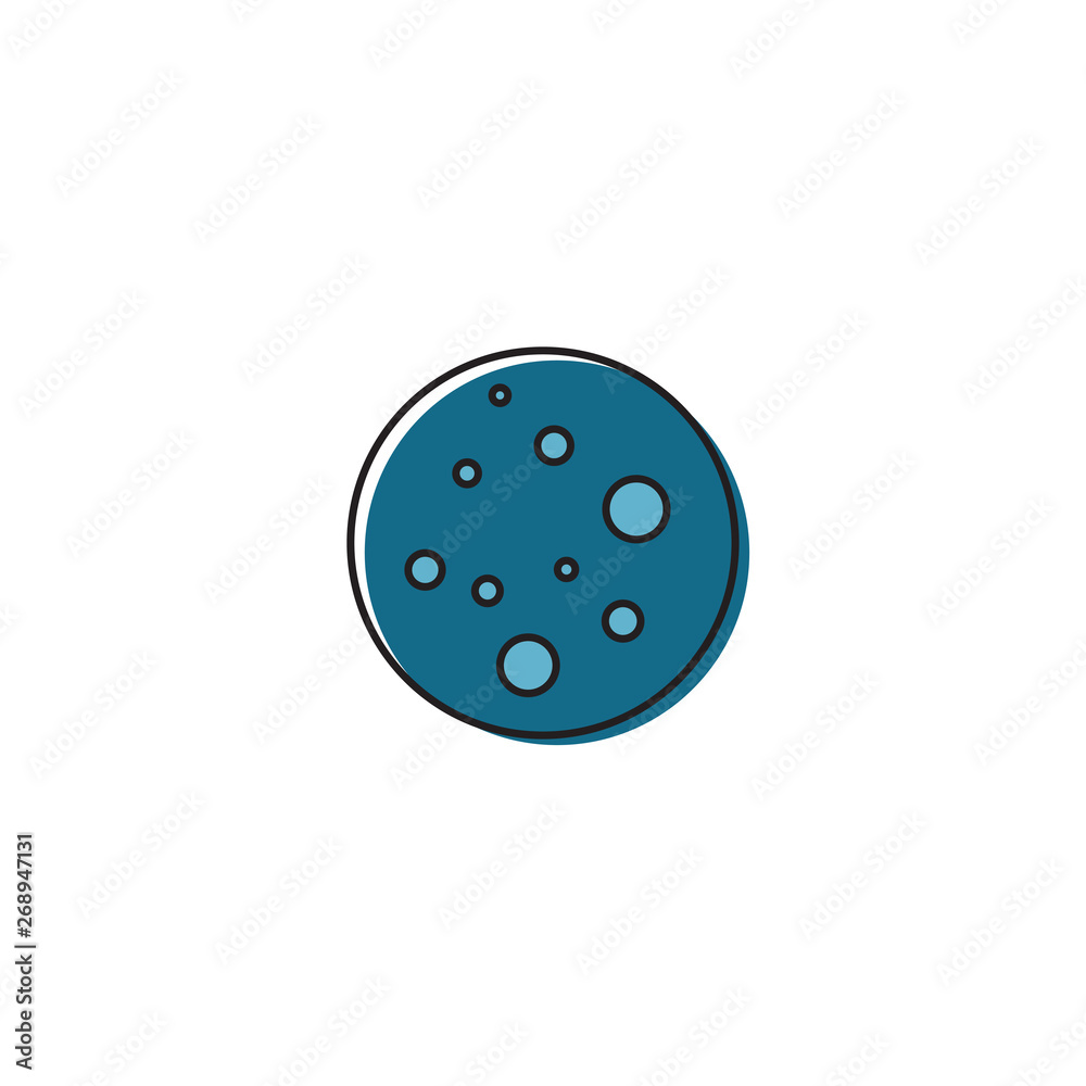 petri dish vector icon concept, isolated on white background petri dish vector icon concept, isolated on white background