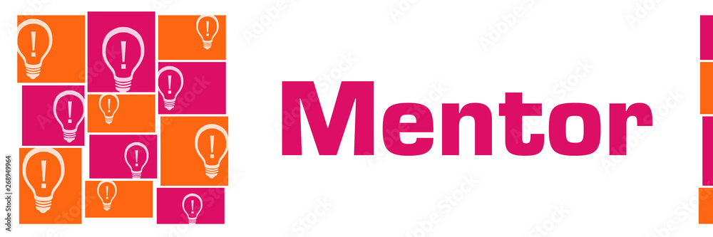 Mentor Pink Orange Bulbs Grid Left Mentor Pink Orange Bulbs Grid Left