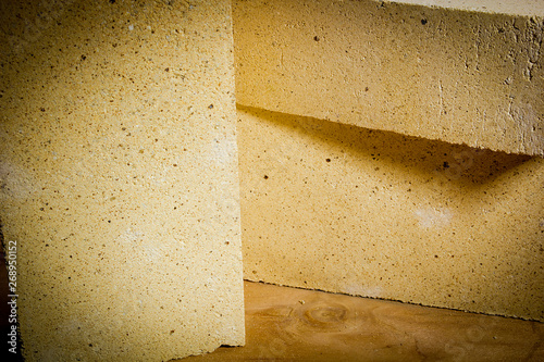 Foto Light brown refractory brick
