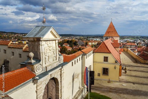 Ptuj Castle or Ptujski grad. Slovenia photo