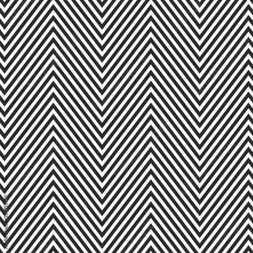 Vector pattern. Zigzag linear stripes. Diagonal striped background
