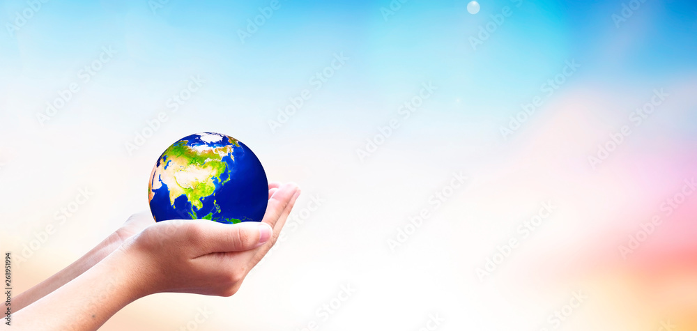 World Environment Day concept: protect the Earth World Environment Day concept: protect the Earth
