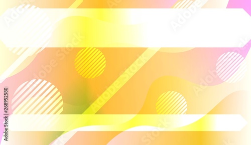Abstract Background With Dynamic Effect. For Your Design Ad, Banner, Cover Page. Vector Illustration with Color Gradient.