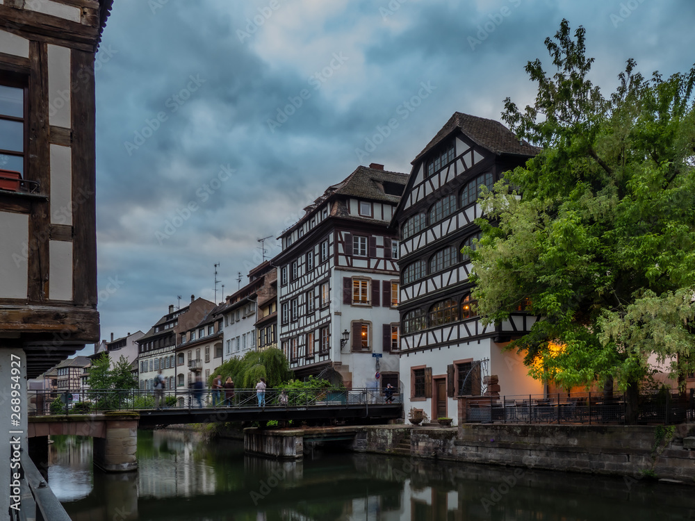 Petite France in Strasbourg Alsace Petite France in Strasbourg Alsace
