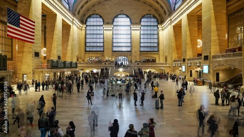 New York Grand Central Terminal time lpase