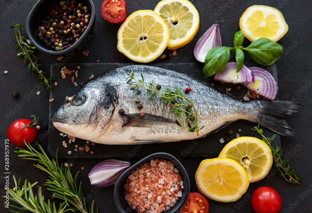 Fresh fish dorado Fresh fish dorado