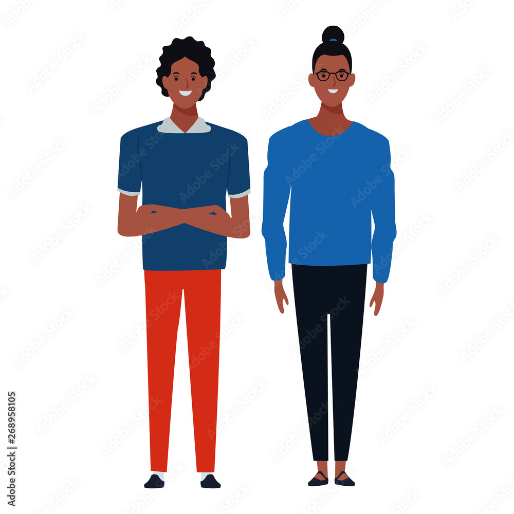 couple avatar cartoon character couple avatar cartoon character
