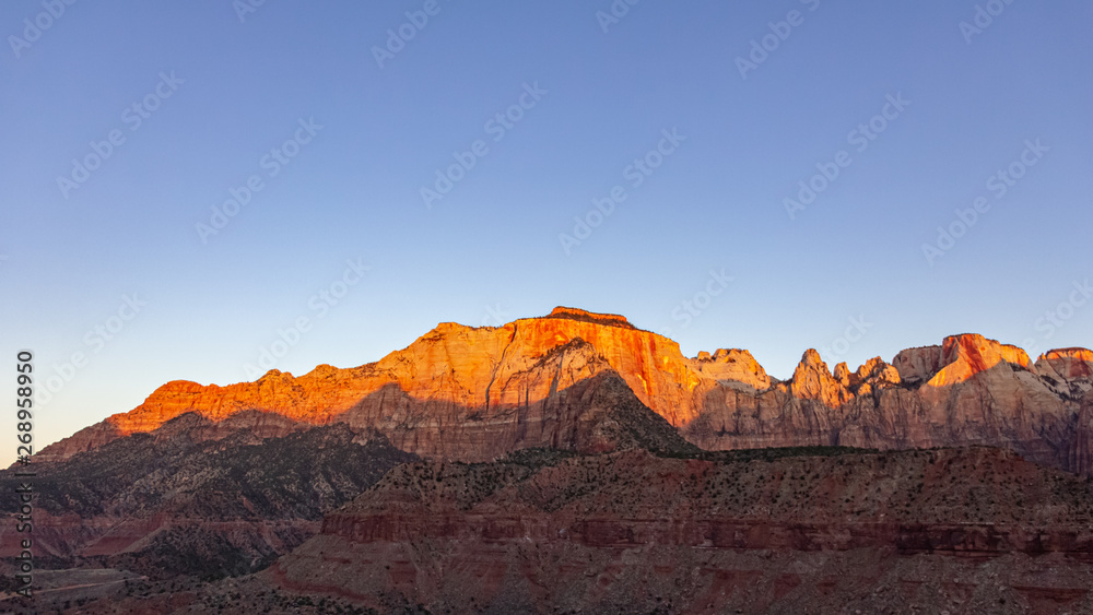Naklejka premium Zion Morning 7