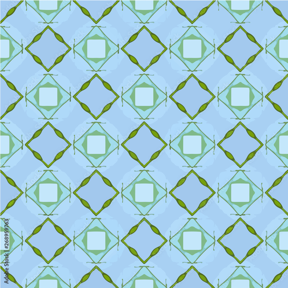 Fototapeta premium Abstract geometric seamless pattern handmade ethnic and tribal motifs. Bohemian ethnic tile printing