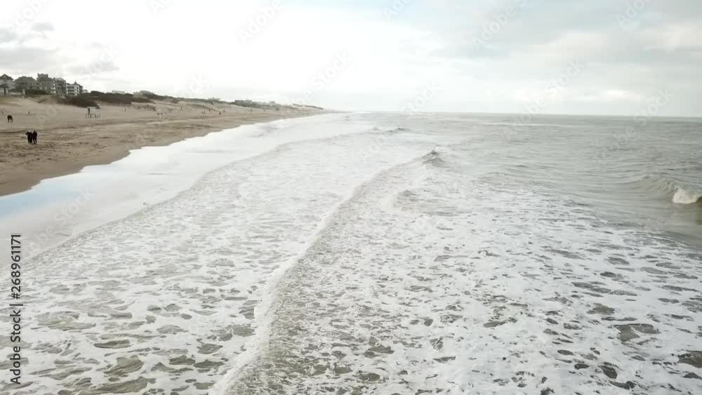caption of the waves at Buenos Aires coast caption of the waves at Buenos Aires coast