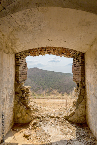 Stone ruins, Dalian Lushun Russo-Russian War ruins, Chair Hill Fort photo