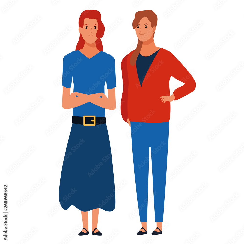 women avatar cartoon character women avatar cartoon character