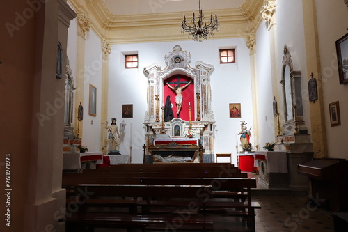 Cappella della Chiesa di Sant'Efisio a Cagliari, Sardegna, Italia