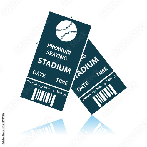 Baseball Tickets Icon
