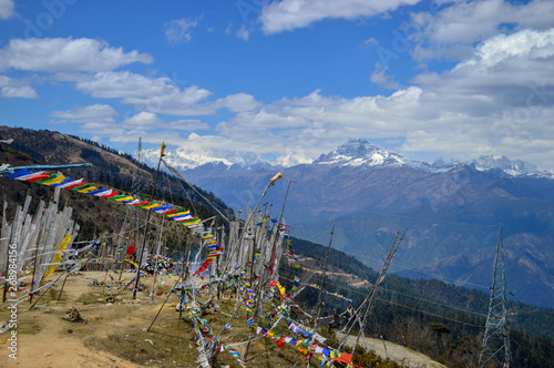 Chele la pass in Bhutan