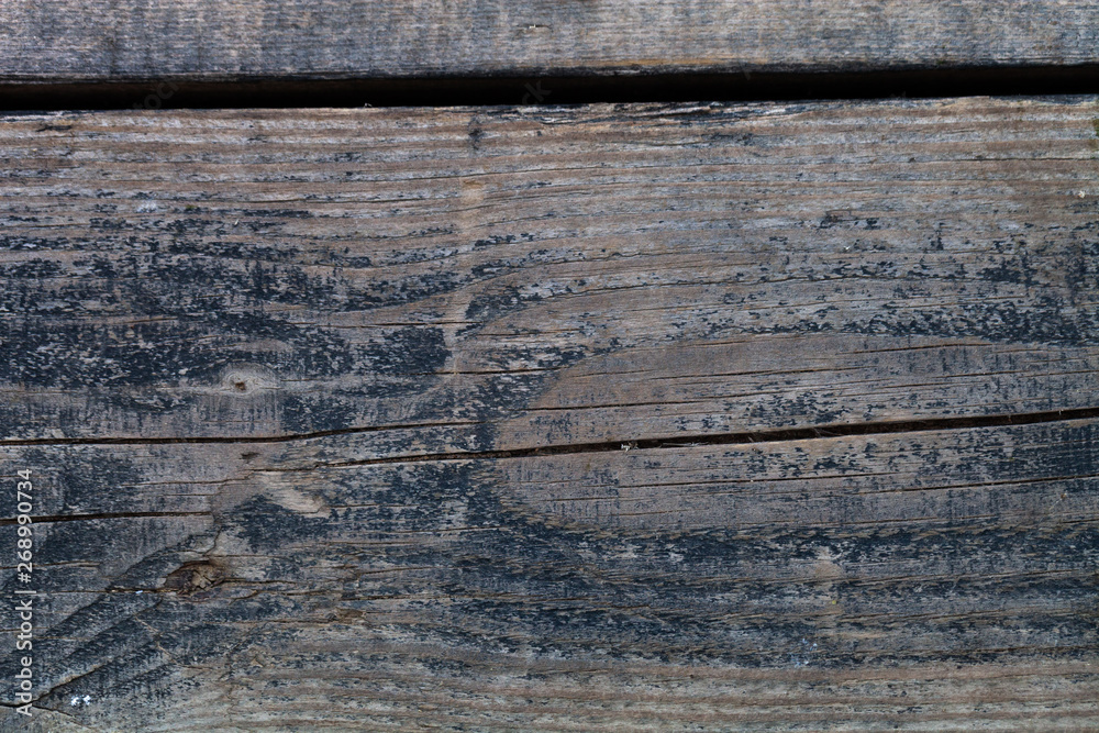 Naklejka premium Old wooden rustic texture for background. Rough weathered wooden board