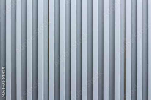 Trapezoidal metal sheet. Macro details and framed for background textures.