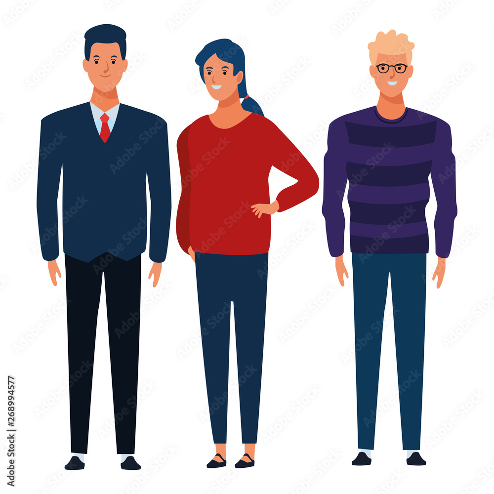 group of people avatar cartoon character group of people avatar cartoon character