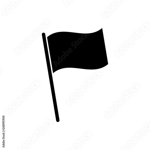 Vector image of flag icon.