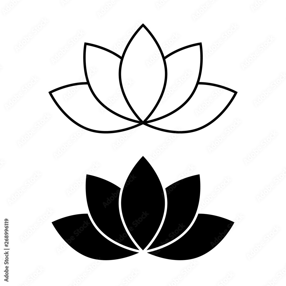 Lotus icon or Harmony icon Lotus icon or Harmony icon