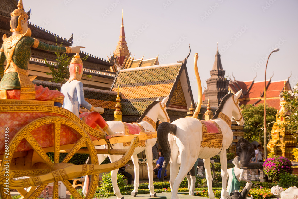 Obraz premium CAMBODIA SIEM REAP WAT PROHM ROTH