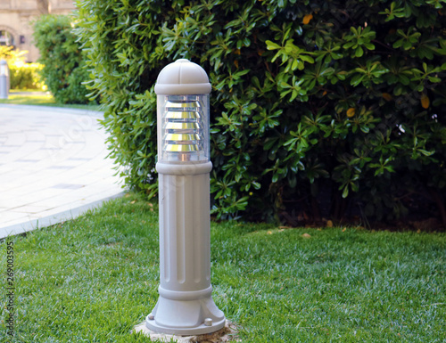 Lantern lighting in the park 