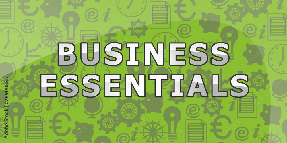 Fototapeta premium Green background with text