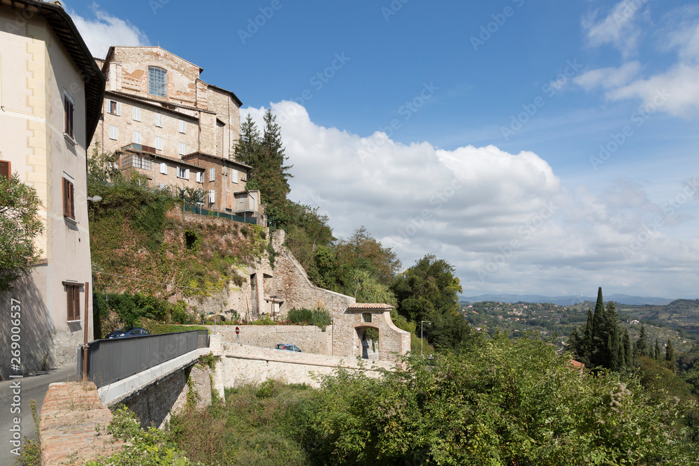 historic center of Perugia, Perugia, Umbria, Italy